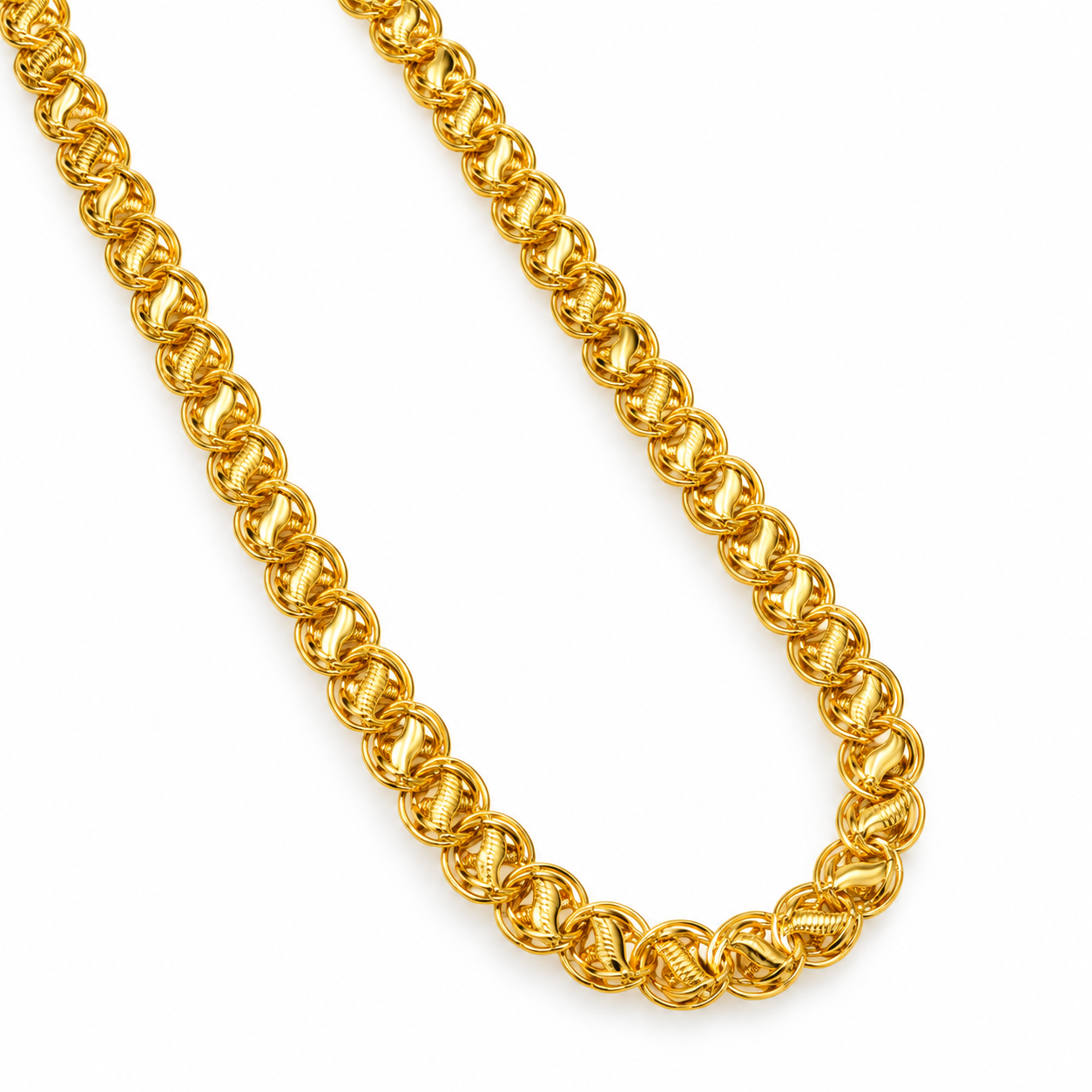 Gold jewellery chain